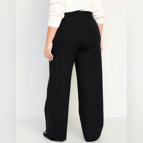 NWOT! Black High-Waisted Pull-On Pixie Wide-Leg Pants for Women - Multiple🧡 - Picture 12 of 16